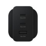 Samsung 65W PD Power Adapter Trio USB-C X 2 Ports USB-A Port and Type-C To C Cable – CN Version - Image 2