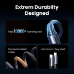 Ugreen 35087 2-in-1 100w Type-C  Universal PD Fast Charging - Image 2