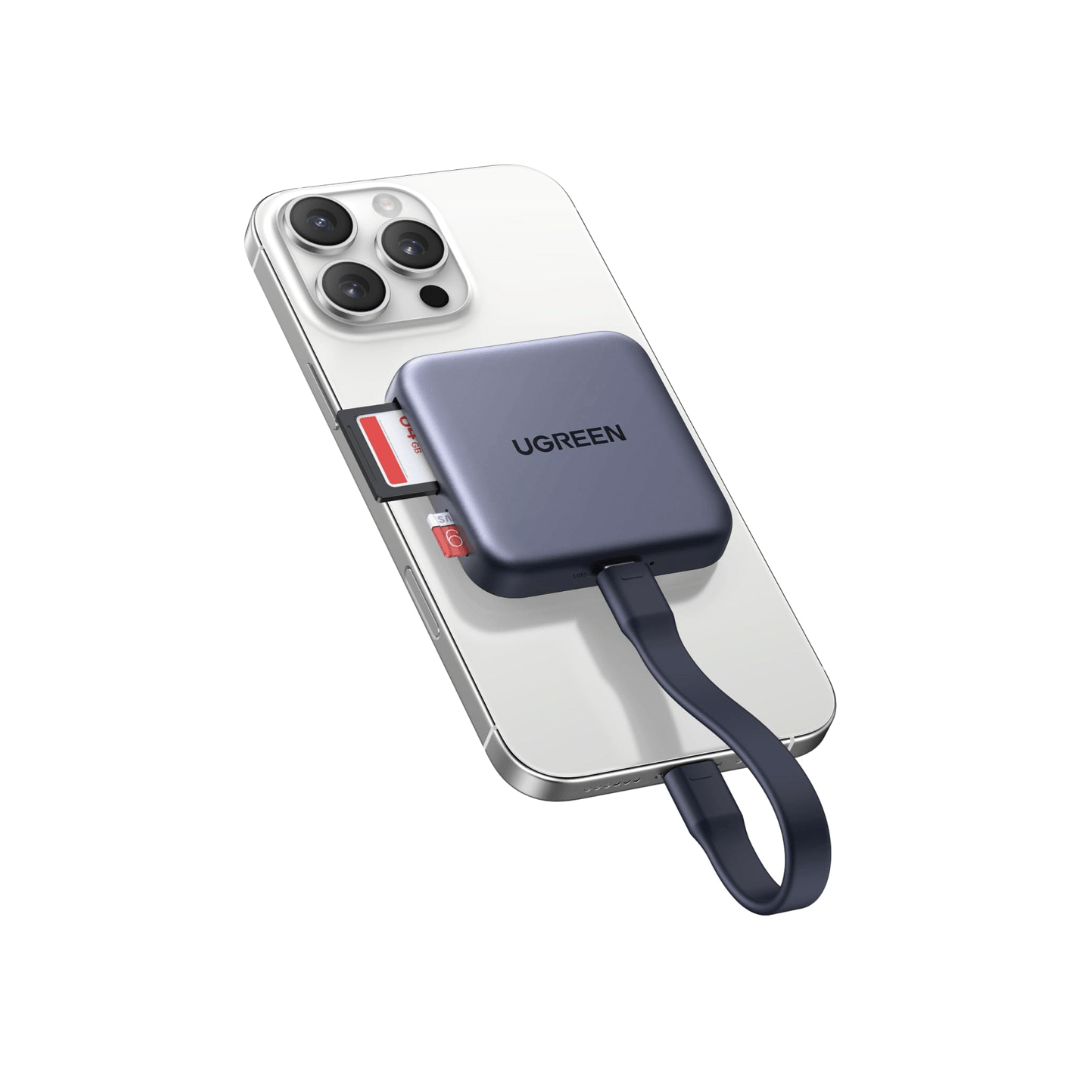 UGREEN-65095-3-in-1-Magnetic-USB-C-SD_TF-Card-Reader UGREEN 65095 3-in-1 Magnetic USB-C Card ReadeR - Image 1