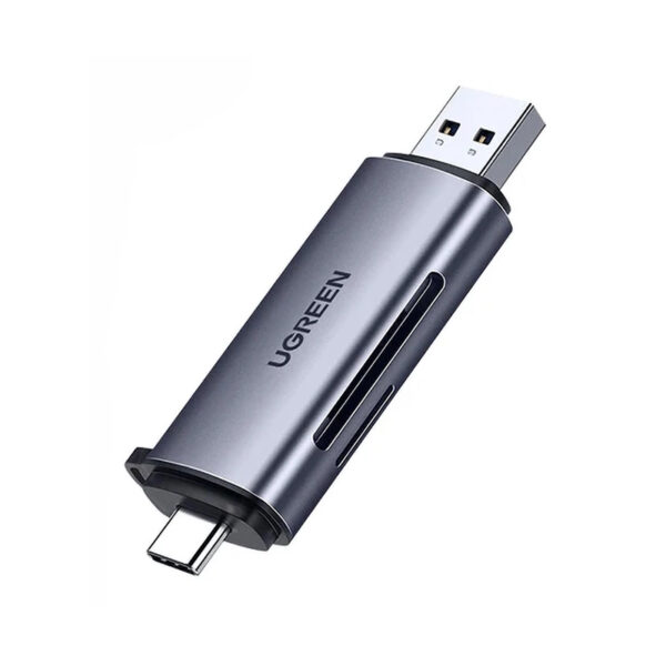 Ugreen-cm185-600x600 UGREEN USB 3.0 Dual SD & TF Card Reader - Image 1